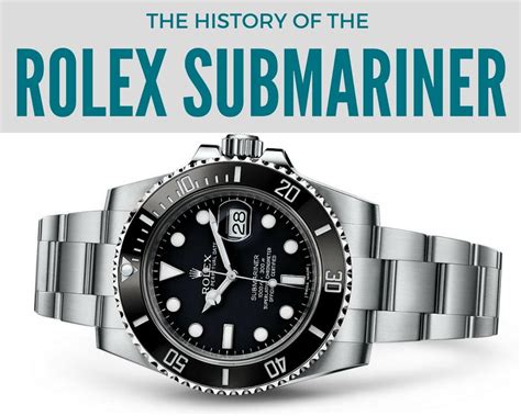 rolex submariner historie|rolex submariner facts.